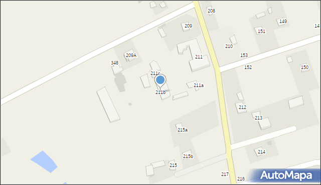 Jaszczów, Jaszczów, 211b, mapa Jaszczów