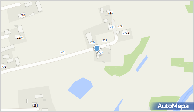 Jaszczów, Jaszczów, 227A, mapa Jaszczów