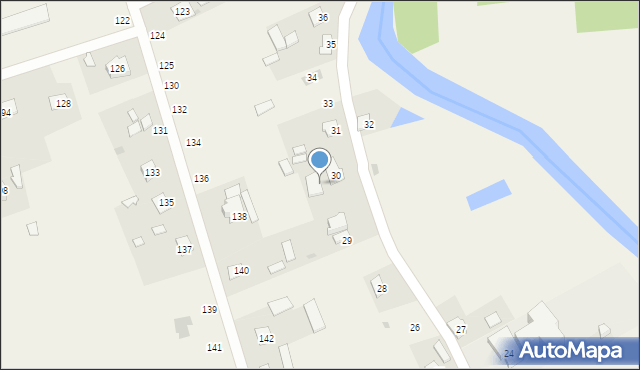 Jaszczów, Jaszczów, 30a, mapa Jaszczów