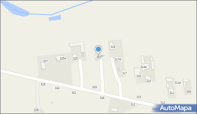 Jaszczów, Jaszczów, 321, mapa Jaszczów