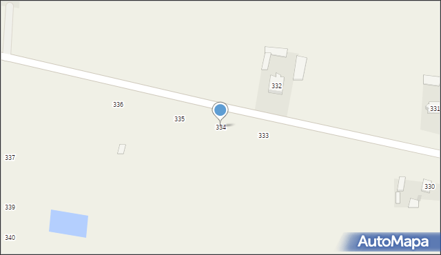 Jaszczów, Jaszczów, 334, mapa Jaszczów