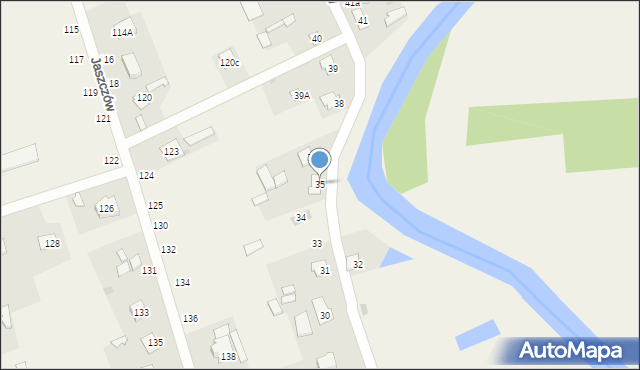 Jaszczów, Jaszczów, 35, mapa Jaszczów