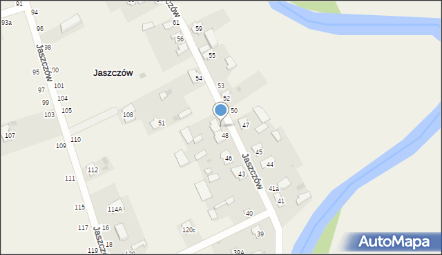 Jaszczów, Jaszczów, 49, mapa Jaszczów