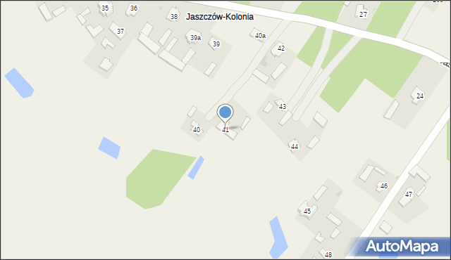 Jaszczów-Kolonia, Jaszczów-Kolonia, 41, mapa Jaszczów-Kolonia