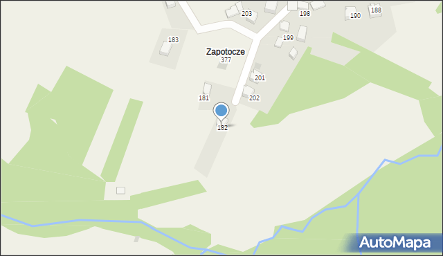 Jaszczurowa, Jaszczurowa, 182, mapa Jaszczurowa