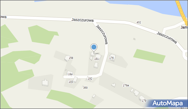 Jaszczurowa, Jaszczurowa, 191A, mapa Jaszczurowa