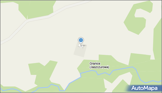 Jaszczurowa, Jaszczurowa, 7, mapa Jaszczurowa