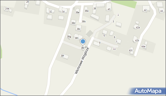 Jaszkowa Dolna, Jaszkowa Dolna, 38j, mapa Jaszkowa Dolna