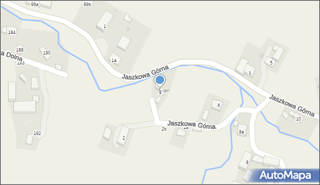 Jaszkowa Górna, Jaszkowa Górna, 4, mapa Jaszkowa Górna