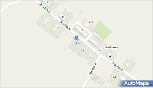 Jaszkowo, Jaszkowo, 7, mapa Jaszkowo