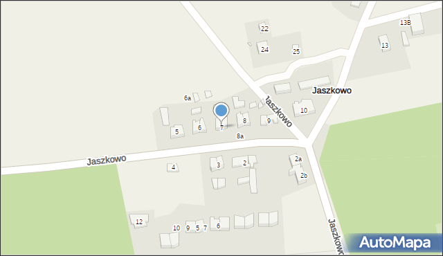 Jaszkowo, Jaszkowo, 7, mapa Jaszkowo