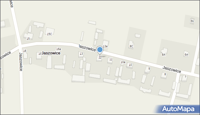 Jaszowice, Jaszowice, 12, mapa Jaszowice