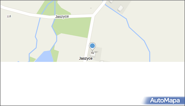 Jaszyce, Jaszyce, 6a, mapa Jaszyce