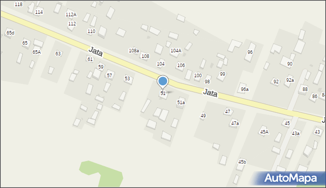 Jata, Jata, 51, mapa Jata