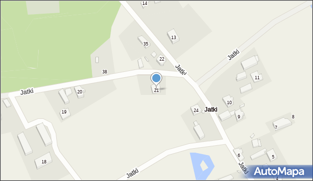 Jatki, Jatki, 21, mapa Jatki