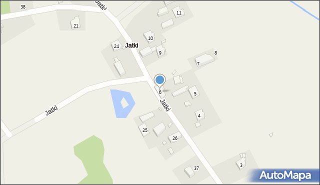 Jatki, Jatki, 6, mapa Jatki