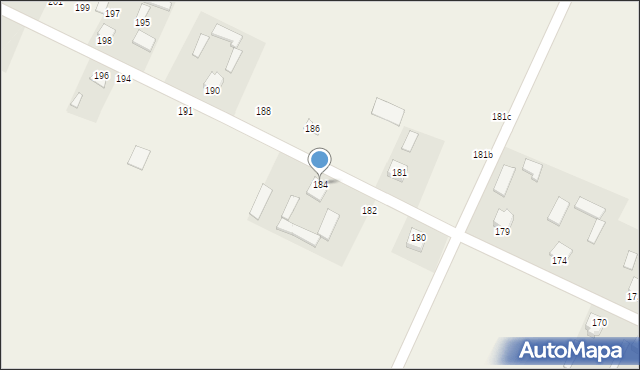 Jatutów, Jatutów, 184, mapa Jatutów