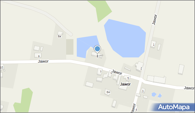 Jawor, Jawor, 8, mapa Jawor