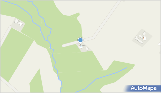 Jawornik-Przedmieście, Jawornik-Przedmieście, 31, mapa Jawornik-Przedmieście