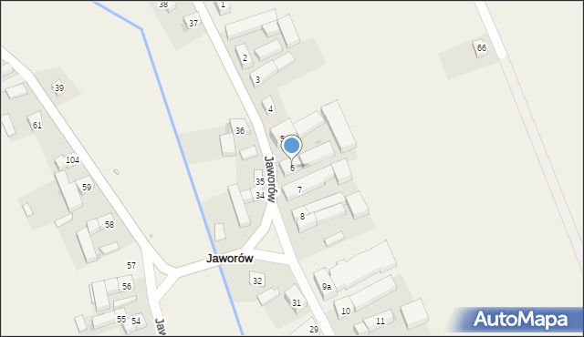 Jaworów, Jaworów, 6, mapa Jaworów