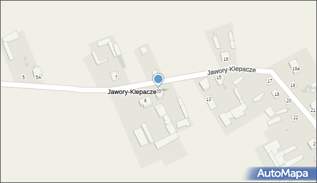 Jawory-Klepacze, Jawory-Klepacze, 10, mapa Jawory-Klepacze