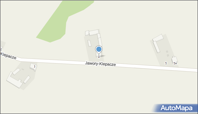 Jawory-Klepacze, Jawory-Klepacze, 4, mapa Jawory-Klepacze