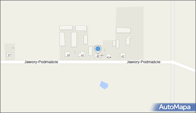 Jawory-Podmaście, Jawory-Podmaście, 41, mapa Jawory-Podmaście