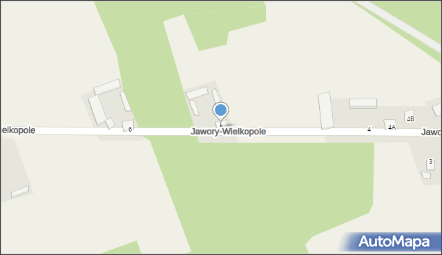 Jawory-Wielkopole, Jawory-Wielkopole, 5, mapa Jawory-Wielkopole