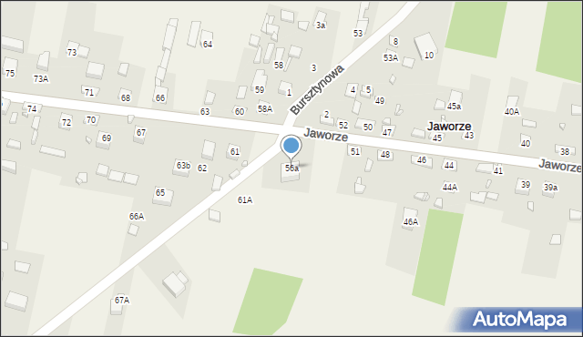 Jaworze, Jaworze, 56a, mapa Jaworze