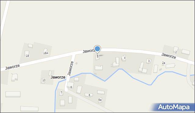 Jaworze, Jaworze, 5, mapa Jaworze