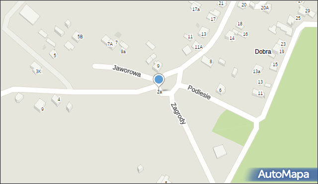 Jaworzno, Jaworowa, 2a, mapa Jaworzno