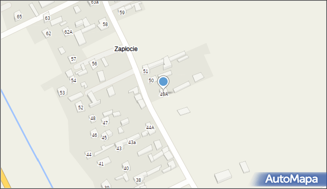 Jaworzno, Jaworzno, 49A, mapa Jaworzno