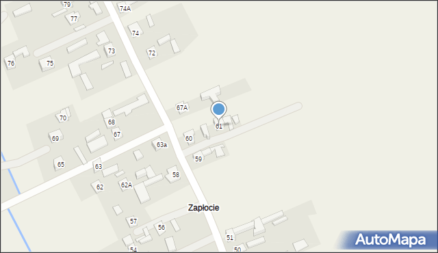 Jaworzno, Jaworzno, 61, mapa Jaworzno