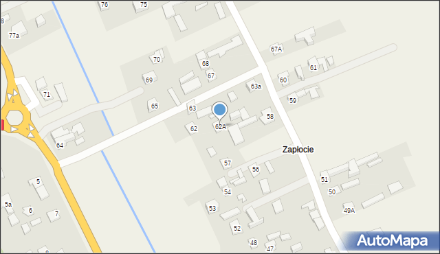 Jaworzno, Jaworzno, 62A, mapa Jaworzno