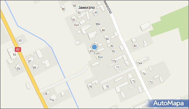 Jaworzno, Jaworzno, 82A, mapa Jaworzno