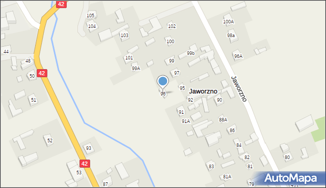 Jaworzno, Jaworzno, 96, mapa Jaworzno