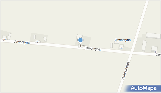 Jaworzyna, Jaworzyna, 8, mapa Jaworzyna