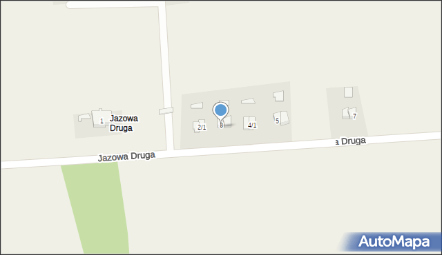 Jazowa Druga, Jazowa Druga, 3/2, mapa Jazowa Druga