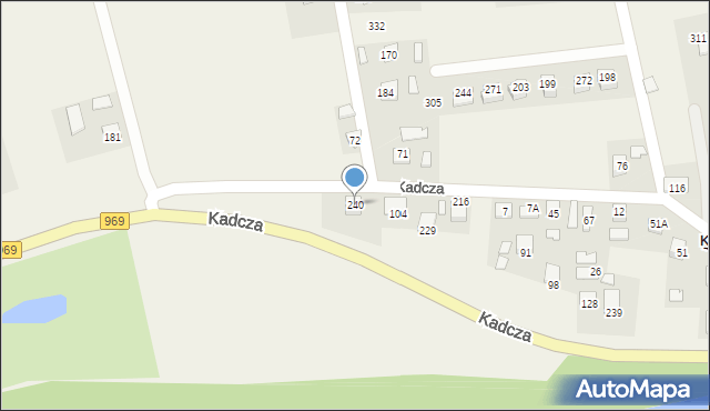 Jazowsko, Jazowsko, 240, mapa Jazowsko