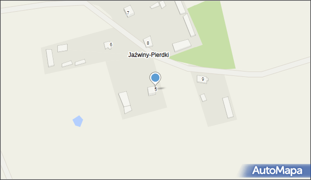 Jaźwiny-Koczoty, Jaźwiny-Koczoty, 5, mapa Jaźwiny-Koczoty