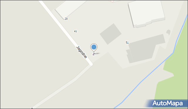 Karczew, Jagodne, 47, mapa Karczew