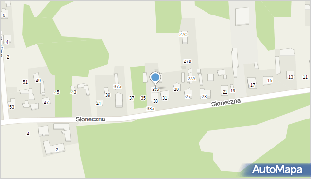 Klembów, Jana Pawła II, 33a, mapa Klembów