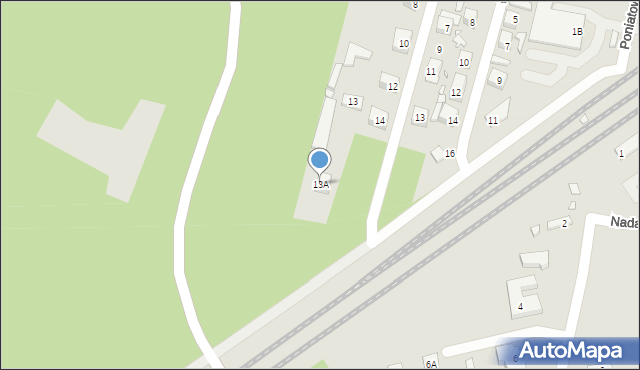Kobyłka, Jasińskiego Jakuba, 13A, mapa Kobyłka