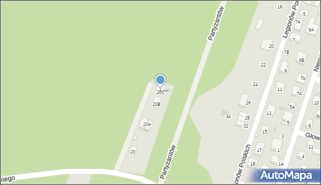 Kobyłka, Jasińskiego Jakuba, 20C, mapa Kobyłka