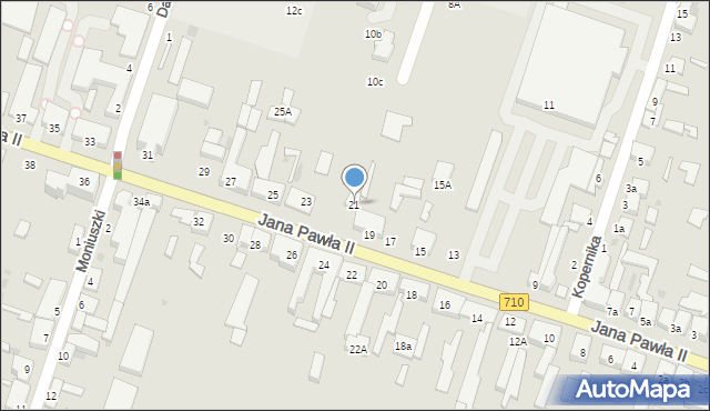 Konstantynów Łódzki, Jana Pawła II, 21, mapa Konstantynów Łódzki