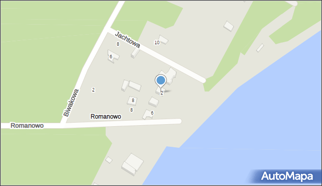 Koronowo, Jachtowa, 2, mapa Koronowo