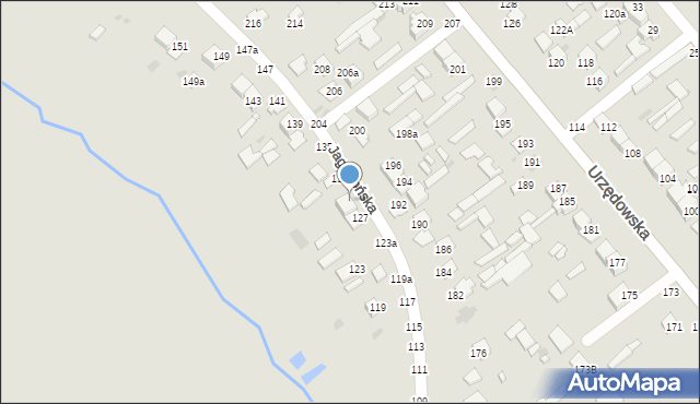 Kraśnik, Jagiellońska, 129, mapa Kraśnik