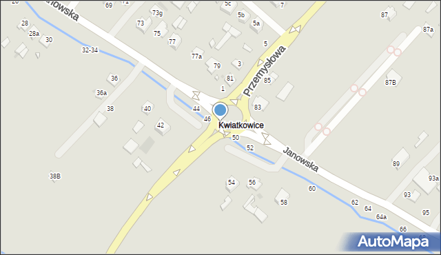 Kraśnik, Janowska, 48, mapa Kraśnik