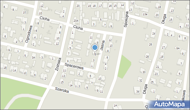 Łabiszyn, Jasna, 5, mapa Łabiszyn