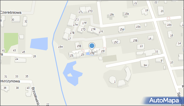 Lipków, Jakubowicza Józefa Paschalisa, 15g, mapa Lipków